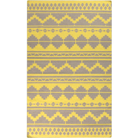 Noella Rustic Lime/Gray Area Rug