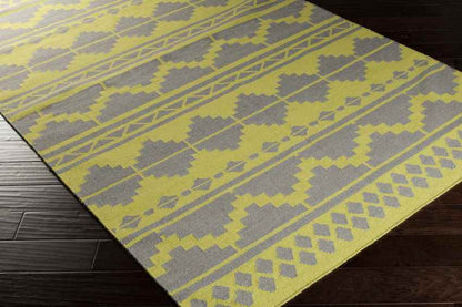 Noella Rustic Lime/Gray Area Rug