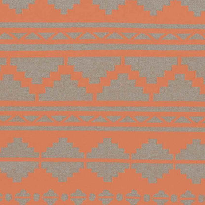 Noella Rustic Coral/Gray Area Rug