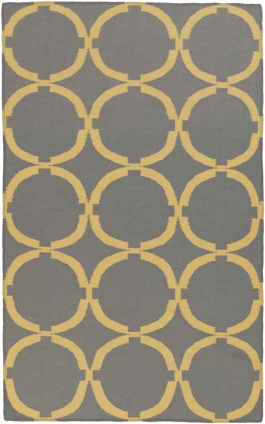 Exeter Modern Gray/Yellow Area Rug