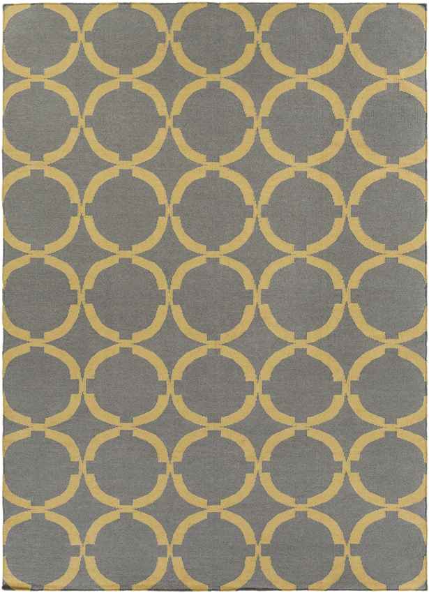 Exeter Modern Gray/Yellow Area Rug