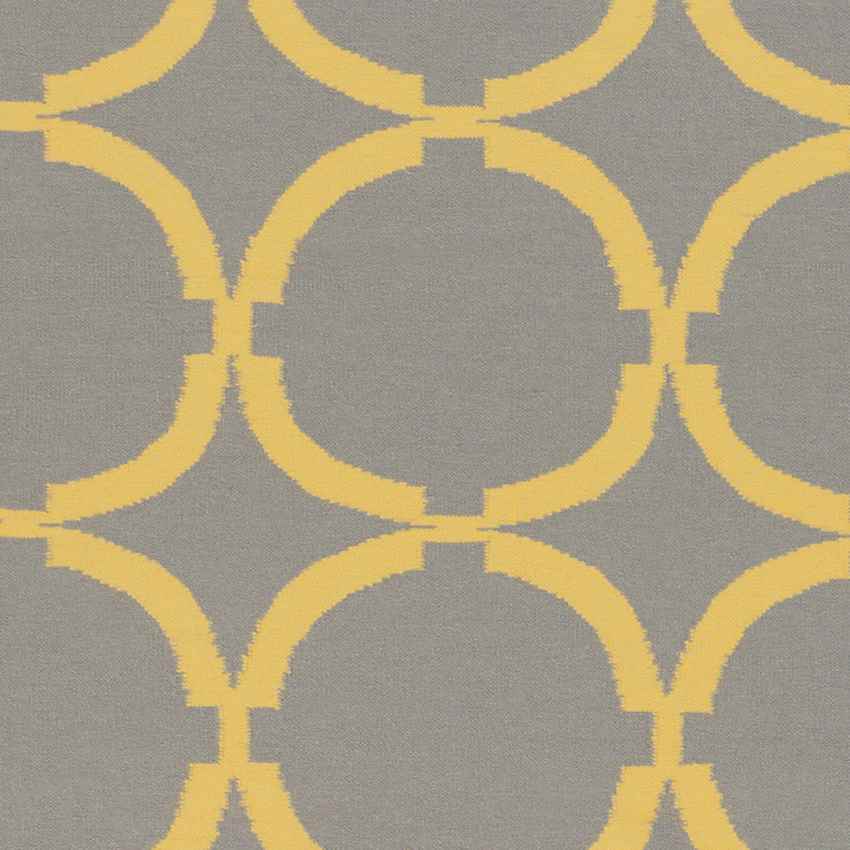 Exeter Modern Gray/Yellow Area Rug