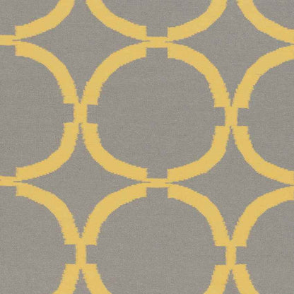 Exeter Modern Gray/Yellow Area Rug