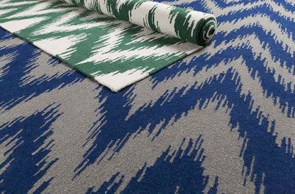 Fairburn Global Blue/Gray Area Rug