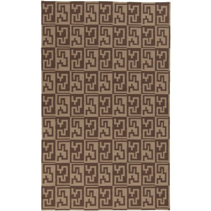 Fairhope Modern Chocolate Area Rug