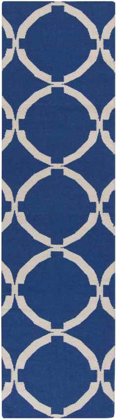 Exeter Modern Navy/White Area Rug