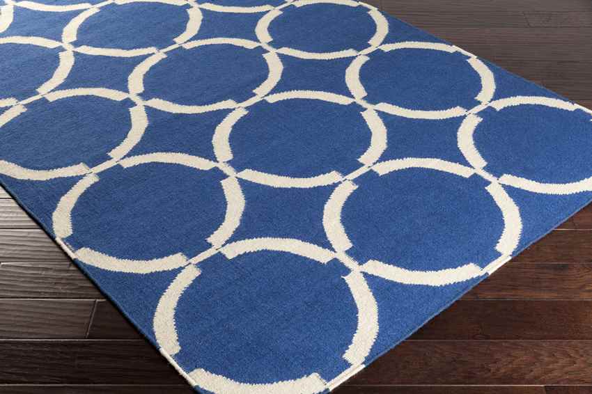 Exeter Modern Navy/White Area Rug