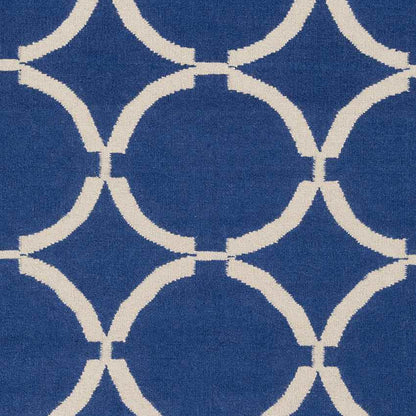 Exeter Modern Navy/White Area Rug