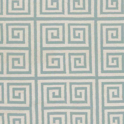 Erie Modern aqua Area Rug