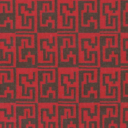 Fairhope Modern Red/Black Area Rug