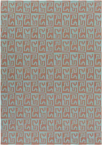 Fairhope Modern Brown/Green Area Rug