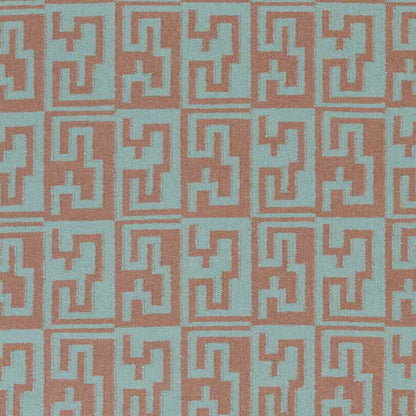 Fairhope Modern Brown/Green Area Rug