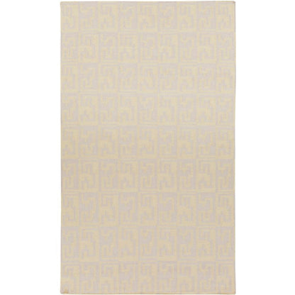 Fairhope Modern Silver Cloud & Parsnip Area Rug