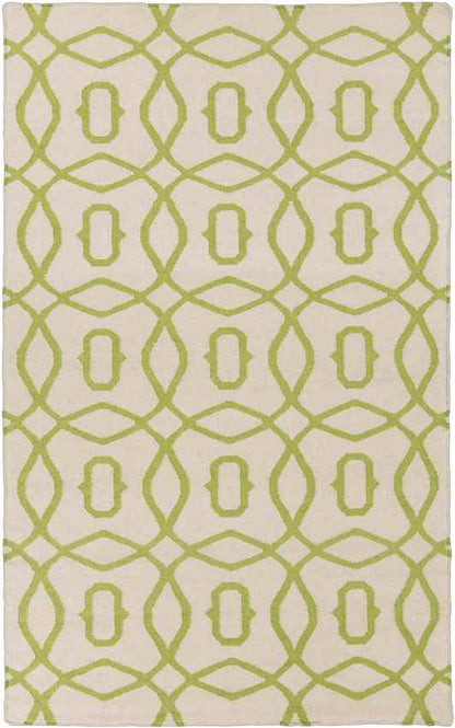 Excel Modern Grass Green Area Rug