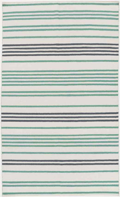 Epes Modern Green/Navy Area Rug