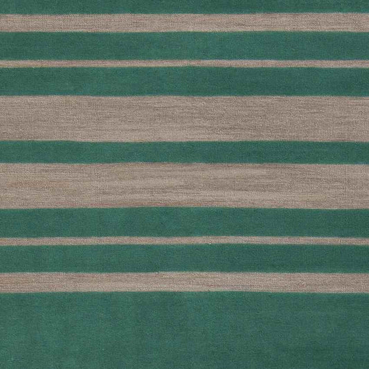 Escalon Modern Emerald Green/Silver Area Rug
