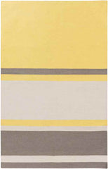 Farmersville Modern Lime/Taupe/Dark Brown Area Rug