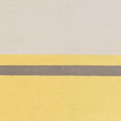 Farmersville Modern Lime/Taupe/Dark Brown Area Rug