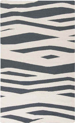 Farmington Modern Ivory/Charcoal Area Rug