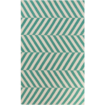 Faunsdale Modern Beige/Green Area Rug