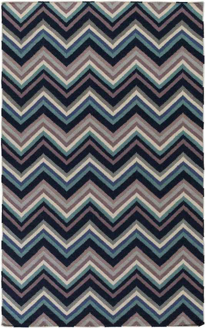 Emmet Modern Navy Area Rug