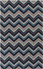 Emmet Modern Navy Area Rug