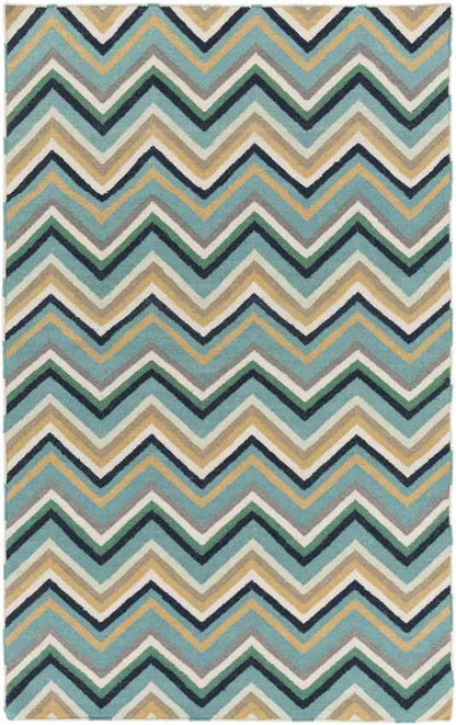 Emmet Modern Blue Area Rug