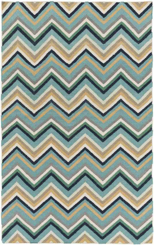 Emmet Modern Blue Area Rug