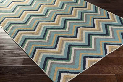 Emmet Modern Blue Area Rug