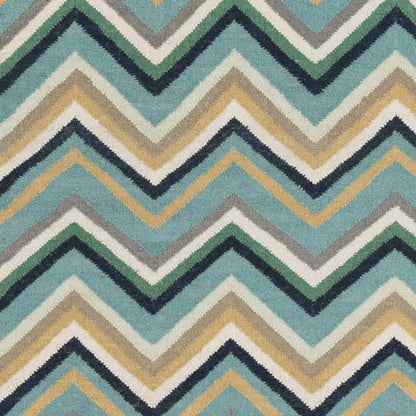 Emmet Modern Blue Area Rug