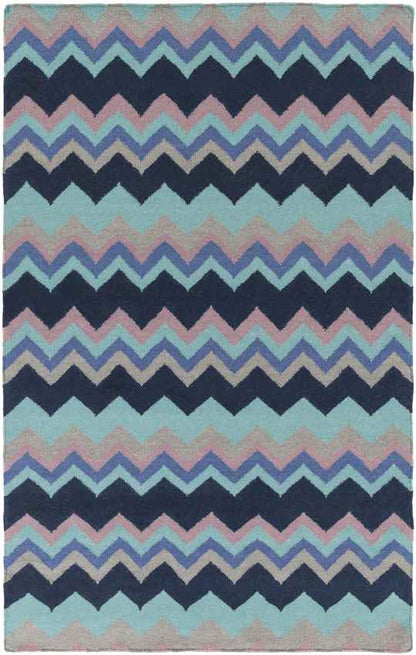 Weende Modern Teal Area Rug