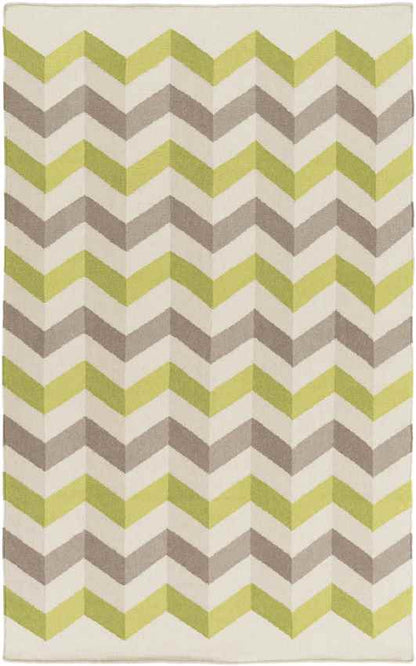 Fayetteville Modern Green/Beige/Gray Area Rug