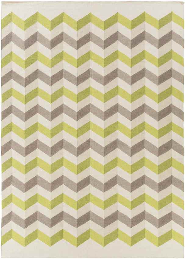 Fayetteville Modern Green/Beige/Gray Area Rug