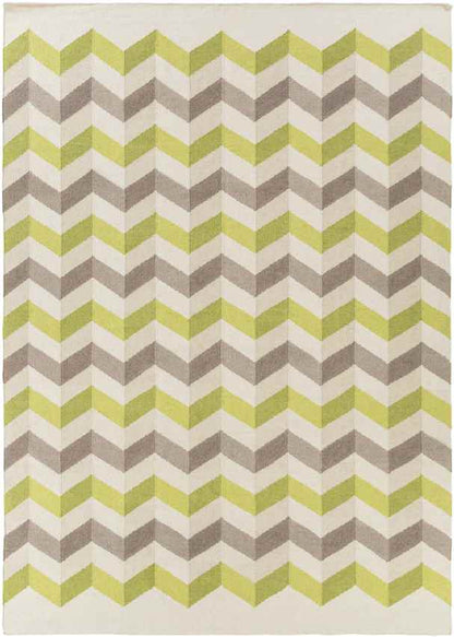 Fayetteville Modern Green/Beige/Gray Area Rug