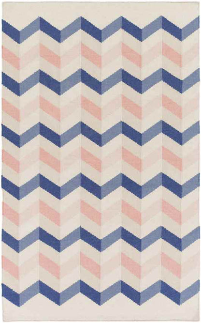 Fayetteville Modern Ivory/Salmon Area Rug