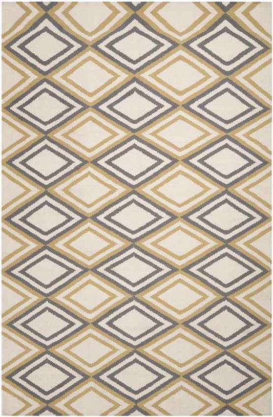Felsenthal Modern Beige/Gray Area Rug