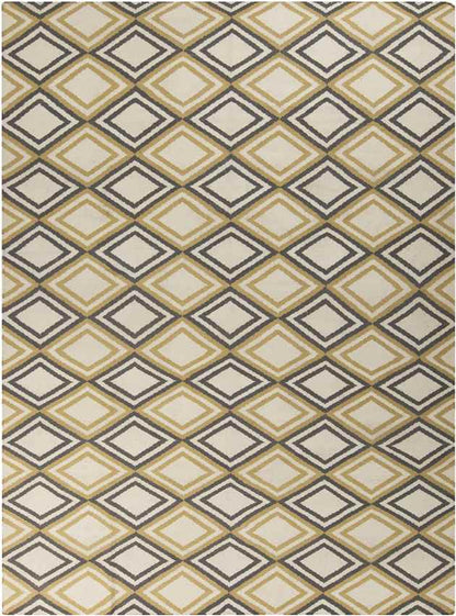 Felsenthal Modern Beige/Gray Area Rug