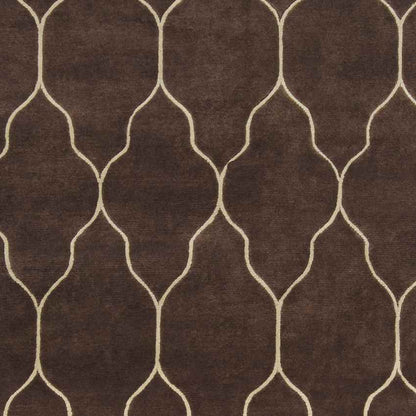 Flagstaff Modern Chocolate/Ivory Area Rug
