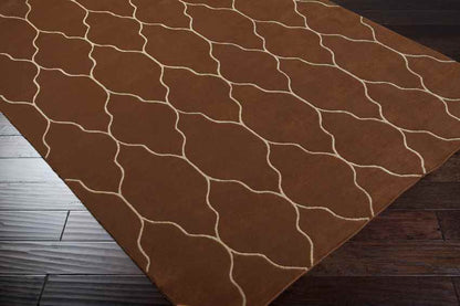 Flagstaff Modern Brown Area Rug