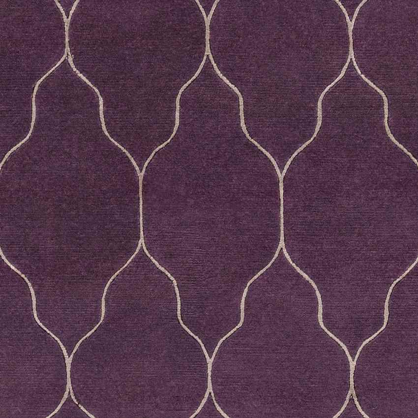 Flagstaff Modern Eggplant/Brown Area Rug