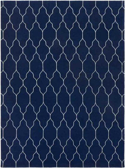 Flagstaff Modern Dark Blue Area Rug