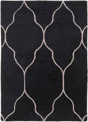 Flagstaff Modern Black/Beige Area Rug