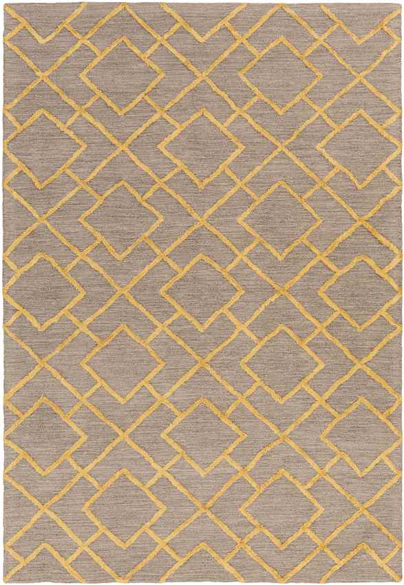 Lisle Modern Khaki/Beige Area Rug