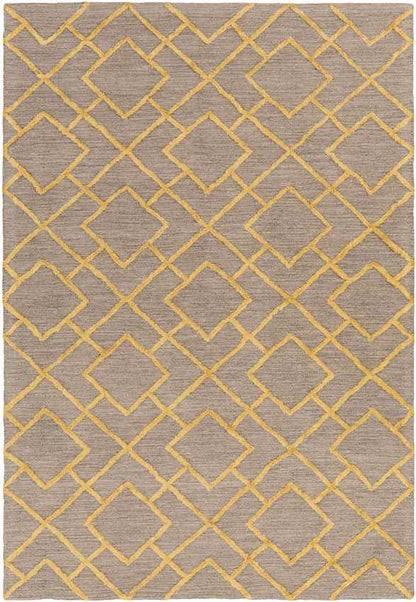 Lisle Modern Khaki/Beige Area Rug