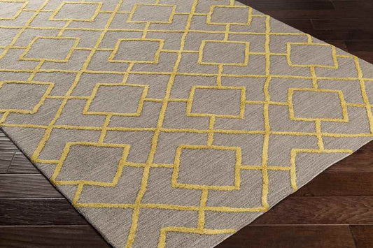 Lisle Modern Khaki/Beige Area Rug