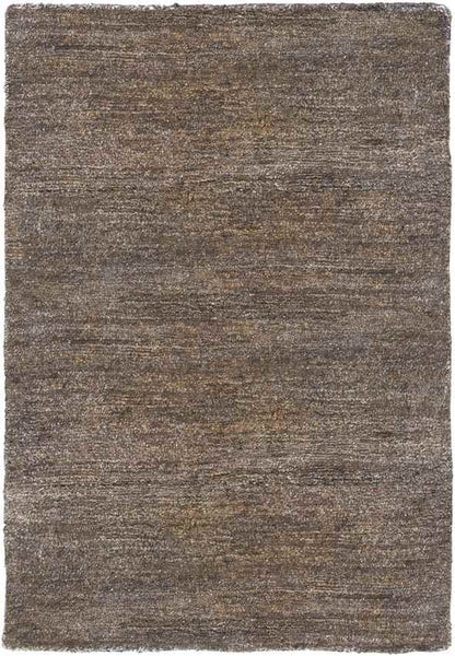 Forkland Modern Dark Brown Area Rug