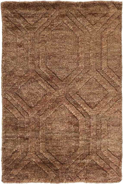 Frankford Global Burgundy/Chocolate Area Rug