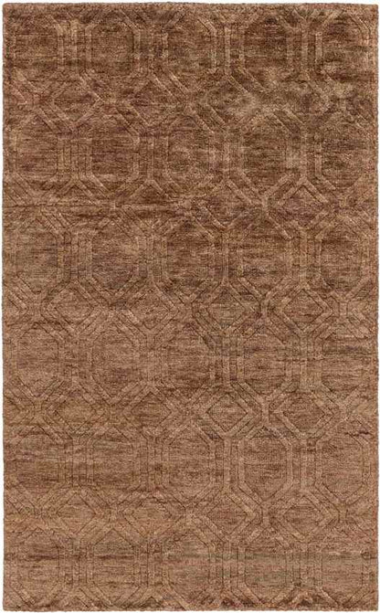 Frankford Global Burgundy/Chocolate Area Rug