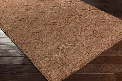 Frankford Global Burgundy/Chocolate Area Rug