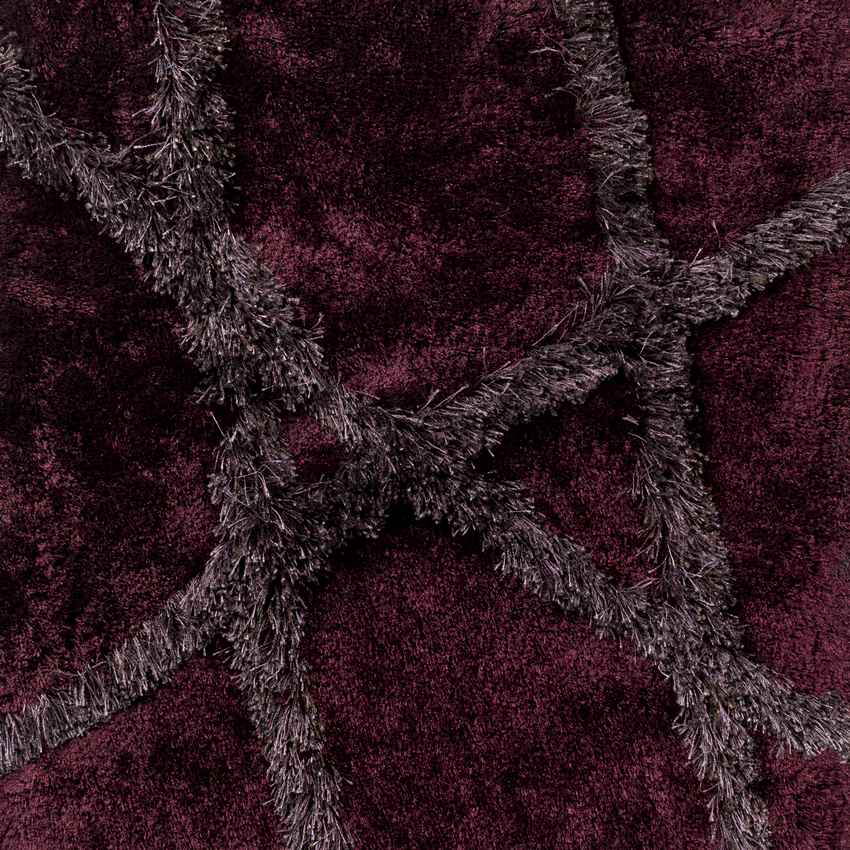 Birchwood Modern Wine/Raisin Area Rug